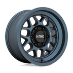 KMC KM725 TERRA 16x8 Inch Alloy Wheel with Metallic Blue Finish and 6x139.7 Bolt Pattern