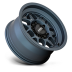KMC KM725 TERRA 16x8 Inch Alloy Wheel with Metallic Blue Finish and 6x139.7 Bolt Pattern