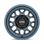 KMC KM725 TERRA 16x8 Inch Alloy Wheel with Metallic Blue Finish and 6x139.7 Bolt Pattern