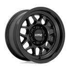 KMC KM725 TERRA Satin Black 16x8 Wheel with 6x139.7 Bolt Pattern and 0 Offset