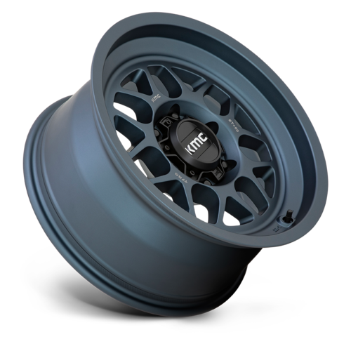 KMC KM725 TERRA 17x8.5 Metallic Blue Off-Road Wheel with 6x139.7 Bolt Pattern and +0 Offset