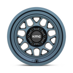 KMC KM725 TERRA 17x8.5 Metallic Blue Off-Road Wheel with 6x139.7 Bolt Pattern and +0 Offset