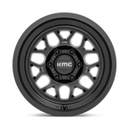 KMC KM725 TERRA 17x8.5 Satin Black Alloy Wheel with 6x120 Bolt Pattern and 66.90 Center Bore