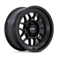 KMC KM725 TERRA Satin Black 18x8.5 Wheel with -10 Offset and 6x139.7 Bolt Pattern
