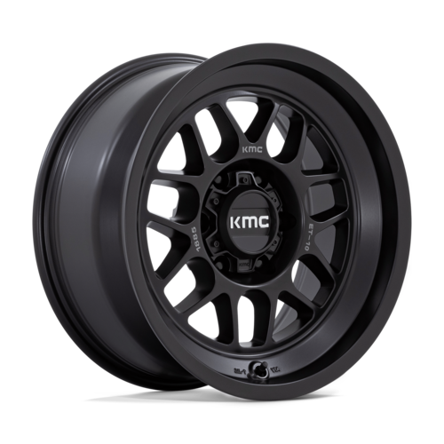 KMC KM725 TERRA 18x8.5 Satin Black Wheel with 6x135 Bolt Pattern and 87.10 Center Bore
