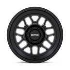 KMC KM725 TERRA 18x8.5 Satin Black Off-Road Wheel with 6x139.7 Bolt Pattern and 106.10mm Center Bore