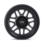 KMC KM725 TERRA 20x9 Satin Black Off-Road Wheel with 6x139.7 Bolt Pattern and -12 Offset