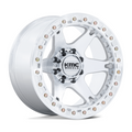 KMC KM238 VI Beadlock 20x10 Inch Wheel with Machined Finish and -48 Offset