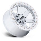 KMC KM238 VI Beadlock 20x10 Inch Wheel with Machined Finish and -48 Offset