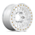 KMC KM445 Impact Forged Beadlock 17x9 Wheel with Raw Machined Finish, -12 Offset