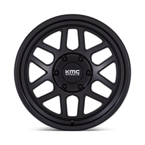 KMC MESA Forged Monoblock 18x9 Satin Black Wheel with 6x135 Bolt Pattern