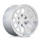 KMC Mesa Forged Monoblock 17x8.5 Wheel with Raw Machined Finish and -10 Offset