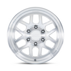 KMC KM446 Mesa Forged Monoblock 17x8.5 Wheel with 6x135 Bolt Pattern and Raw Machined Finish