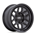 KMC MESA Forged Monoblock 17x8.5 Satin Black Wheel with -10 Offset and 6x139.7 Bolt Pattern