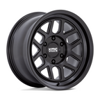 KMC MESA Forged Monoblock 17x8.5 Satin Black Wheel with -10 Offset and 6x139.7 Bolt Pattern