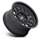 KMC MESA Forged Monoblock 17x8.5 Satin Black Wheel with -10 Offset and 6x139.7 Bolt Pattern