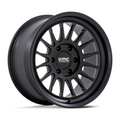 KMC Impact Forged Monoblock 18x9 Satin Black Wheel with 6x139.7 Bolt Pattern and +18 Offset