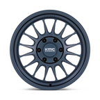 KMC Impact Forged Monoblock 18x9 Metallic Blue Wheel with -12 Offset, 6x139.7 Bolt Pattern, and 106.10 Center Bore