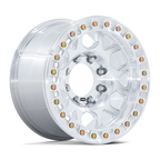 KMC KM450 Mesa Forged Beadlock Wheel 17x9 -12 Offset, 8x165.1 Bolt Pattern, Raw Machined Finish