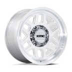 KMC MESA FORGED MB 18x9 Inch Monoblock Wheel with 8x180 Bolt Pattern and Raw Machined Finish