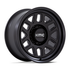 KMC KM451 MESA Forged Monoblock 18x9 Satin Black Wheel with 8x165.1 Bolt Pattern and +18 Offset