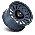 KMC Impact Forged Monoblock 18x9 Metallic Blue Wheel with 8x165.1 Bolt Pattern and +18 Offset