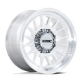 KMC Impact Forged Monoblock 18x9 Wheel with Raw Machined Finish and -12 Offset