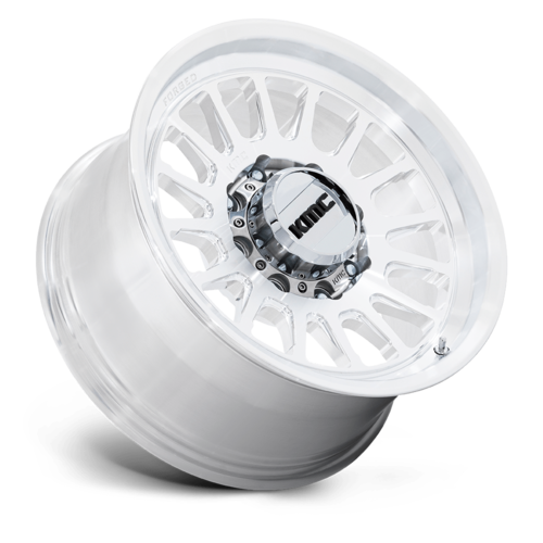 KMC Impact Forged Monoblock 18x9 Wheel with Raw Machined Finish and 8x170 Bolt Pattern