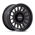 KMC Impact Forged Monoblock 18x9 Satin Black Wheel with 8x170 Bolt Pattern and -12 Offset