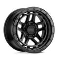 KMC KM540 Recon 17x9 Satin Black Wheel with -12mm Offset and 6x139.7 Bolt Pattern