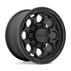 KMC KM541 Dirty Harry 17x8.5 Inch Textured Black Off-Road Wheel with 8x165.1 Bolt Pattern
