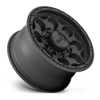 KMC KM541 Dirty Harry 17x8.5 Inch Textured Black Off-Road Wheel with 8x165.1 Bolt Pattern