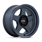 KMC KM728 LOBO 17x8.5 Metallic Blue Off-Road Wheel with -10 mm Offset