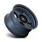 KMC KM728 LOBO 17x8.5 Metallic Blue Off-Road Wheel with -10 mm Offset