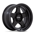 KMC KM728 LOBO 17x8.5 Matte Black Wheel with 6x114.3 Bolt Pattern and +18 Offset