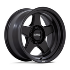 KMC KM728 LOBO 17x9 Matte Black Off-Road Wheel with -38 Offset and 6x139.7 Bolt Pattern