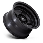 KMC KM728 LOBO 17x9 Matte Black Off-Road Wheel with -38 Offset and 6x139.7 Bolt Pattern