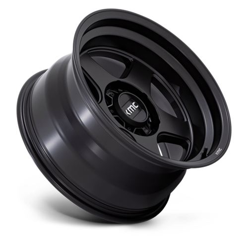 KMC KM728 LOBO 17x9 Matte Black Wheel with 5x127 Bolt Pattern and -38 Offset