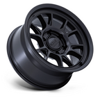 KMC KM729 Range 17x8.5 Matte Black Wheel with -10 Offset, 6x139.7 Bolt Pattern, 106.10mm Center Bore