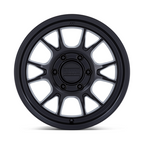 KMC KM729 Range 17x8.5 Matte Black Wheel with 5x127 Bolt Pattern and -10 Offset