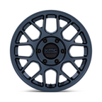 KMC KM730 Hatchet 17x8.5 Metallic Blue Off-Road Wheel with 6x139.7 Bolt Pattern and +25 Offset