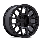 KMC KM730 Hatchet 17x8.5 Matte Black Alloy Wheel with 6x139.7 Bolt Pattern and +25 Offset