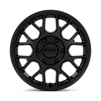 KMC Hatchet 17x8.5 Matte Black Wheel with 6x135 Bolt Pattern and +25 Offset