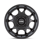 KMC Powersports KS137 TORO S UTV 15x10 Satin Black Wheel with 4x137 Bolt Pattern and 96mm Center Bore