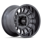 KMC Powersports Impact UTV 15x10 Wheel with 4x137 Bolt Pattern, Anthracite Finish