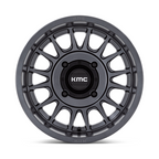 KMC Powersports Impact UTV 15x10 Wheel with 4x137 Bolt Pattern, Anthracite Finish