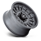KMC Powersports Impact UTV 15x7 Wheel with 4x137 Bolt Pattern and Anthracite Finish
