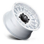KMC Powersports KS138 Impact UTV 15x7 Silver with Machined Face, 4x137 Bolt Pattern, +10 Offset