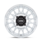 KMC Powersports KS138 Impact UTV 15x7 Silver with Machined Face, 4x137 Bolt Pattern, +10 Offset