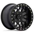 KMC Powersports KS235 Grenade UTV Beadlock 15x10 Satin Black Wheel